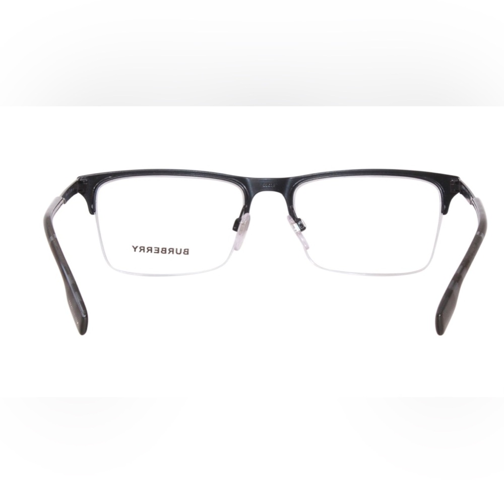 New BURBERRY Brunel Eyeglasses B 1344 1007 55-18 145 Matte Black Frames - Picture 2 of 10